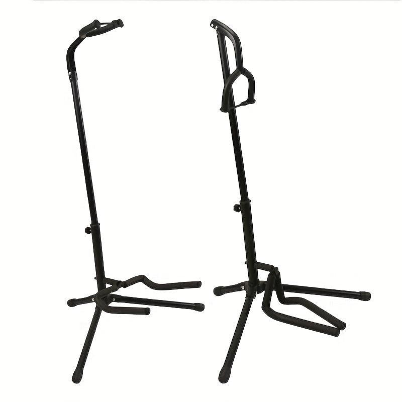 Compact Vertical Guitar Stand Foldable for Easy Storage