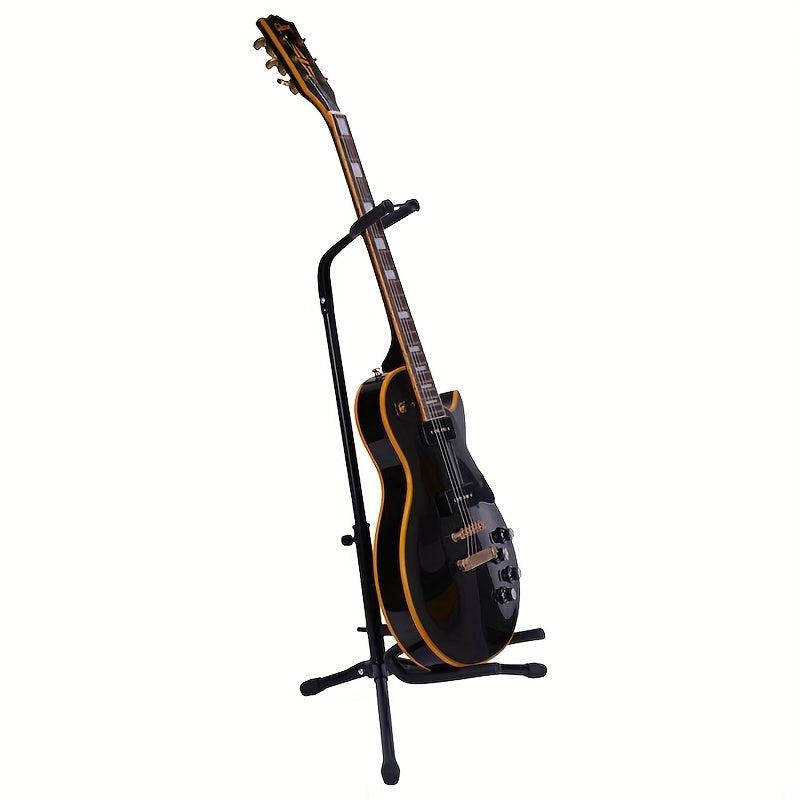 Compact Vertical Guitar Stand Foldable for Easy Storage