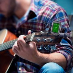 Clip On Guitar Tuner Chromatic Acoustic Bass Violin Ukulele