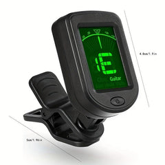 Clip On Guitar Tuner Chromatic Acoustic Bass Violin Ukulele