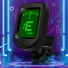 Clip On Guitar Tuner Chromatic Acoustic Bass Violin Ukulele