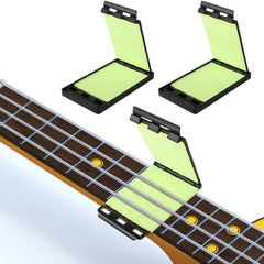 Dual Guitar String Cleaner for Guitar, Bass, Ukulele