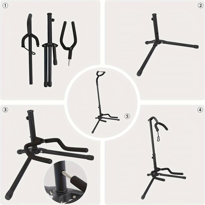 Adjustable Folding Guitar/Bass Stand