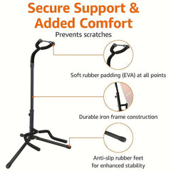 Adjustable Folding Guitar/Bass Stand