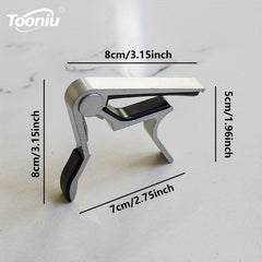 Metal Guitar Tuning Clip Acoustic Ukulele Transpose Clip