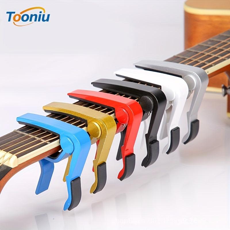Metal Guitar Tuning Clip Acoustic Ukulele Transpose Clip