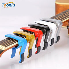 Metal Guitar Tuning Clip Acoustic Ukulele Transpose Clip
