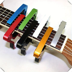 Metal Guitar Tuning Clip Acoustic Ukulele Transpose Clip