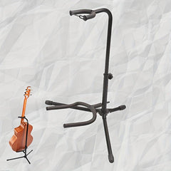 Foldable Guitar Floor Stand Tripod Holder Acoustic Bass Musical Instrument