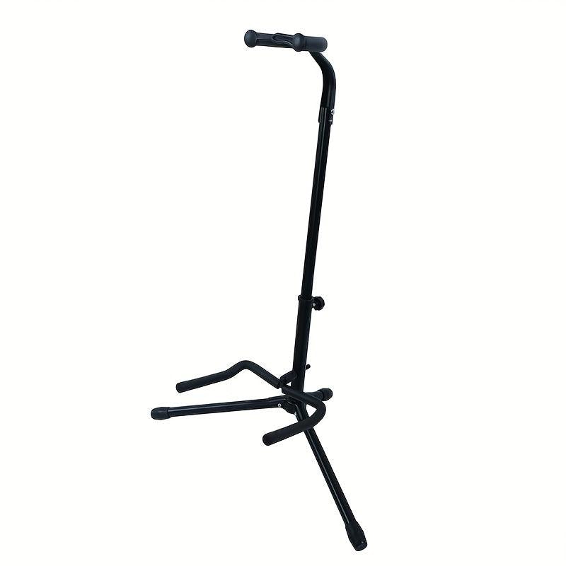 Foldable Guitar Floor Stand Tripod Holder Acoustic Bass Musical Instrument