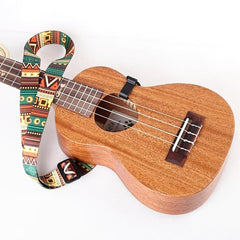 Ukulele Neck Strap Ethnic for Comfortable Playing Essential Accessory