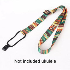 Ukulele Neck Strap Ethnic for Comfortable Playing Essential Accessory