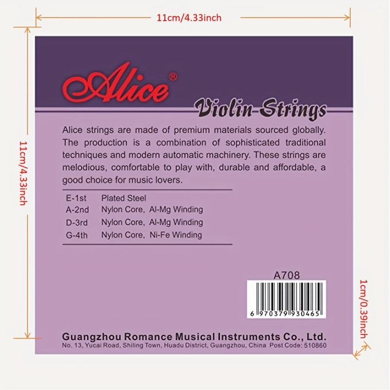 Alice Professional Violin String Set