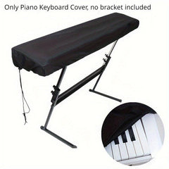 Waterproof 88 Keys Piano Keyboard Cover with Drawstring Locking Clasps