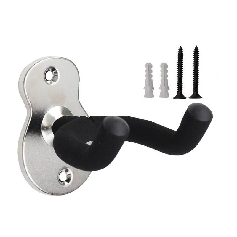 Metal Guitar Hanger Wall Mount Stand Rack Bracket for Guitar and Bass