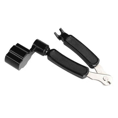 3 Sets Acoustic Guitar Strings with Multifunctional Winder Cutter and Pin Set