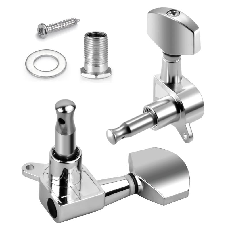6pcs High Semi Enclosed Guitar Tuning Pegs