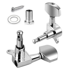 6pcs High Semi Enclosed Guitar Tuning Pegs