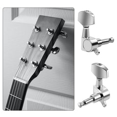 6pcs High Semi Enclosed Guitar Tuning Pegs