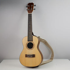 Ukulele Harness Cotton Linen Shoulder Strap Polyester Printed Harness
