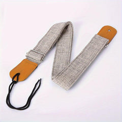 Ukulele Harness Cotton Linen Shoulder Strap Polyester Printed Harness