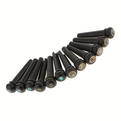 Ebony Guitar Bridge Bolt with Solid String Cone