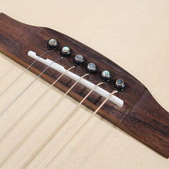 Ebony Guitar Bridge Bolt with Solid String Cone