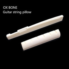 Bone Guitar Upper & Lower Bridge Saddle Acoustic Guitar String Bridge