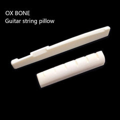 Bone Guitar Upper & Lower Bridge Saddle Acoustic Guitar String Bridge