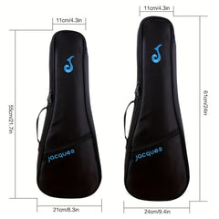 21 23 Inch Ukulele Cotton Padded Piano Bag Waterproof Backpack