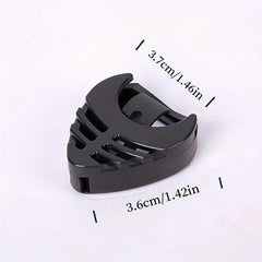 Guitar Pick Box Heart Shape Storage Box With 5pcs Picks