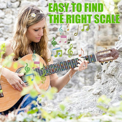Guitar Fretboard Stickers Note Stickers Learn Guitar Music Stickers