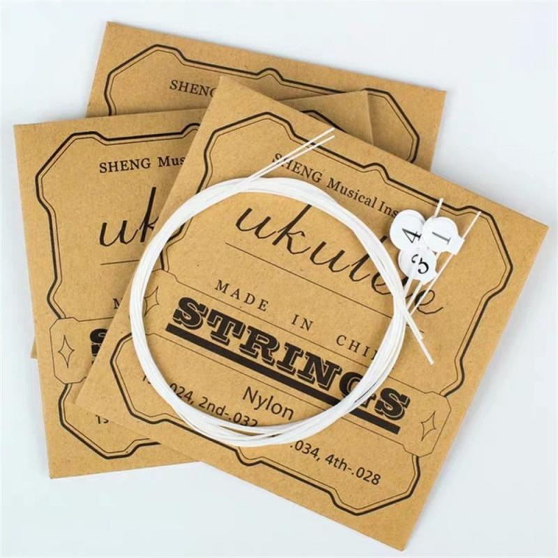 4pcs Nylon Strings Set for Ukuleles 53-66cm