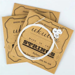 4pcs Nylon Strings Set for Ukuleles 53-66cm