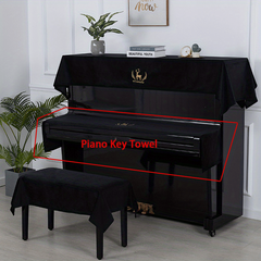 Nordic Style Piano Cover Cloth Half or Full Cover