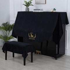 Nordic Style Piano Cover Cloth Half or Full Cover