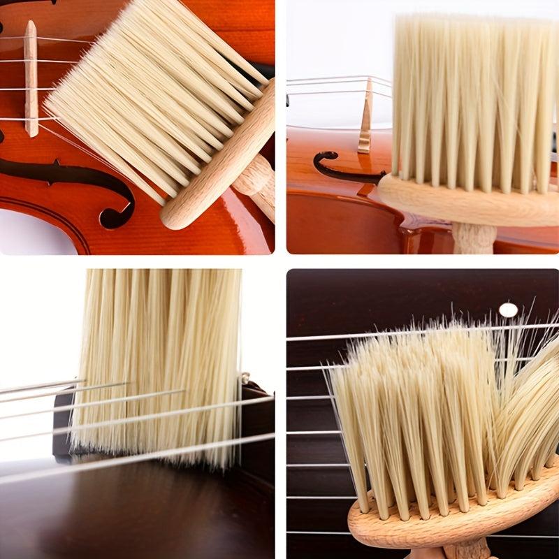 Universal Violin Cleaning Brush - Soft and Effective