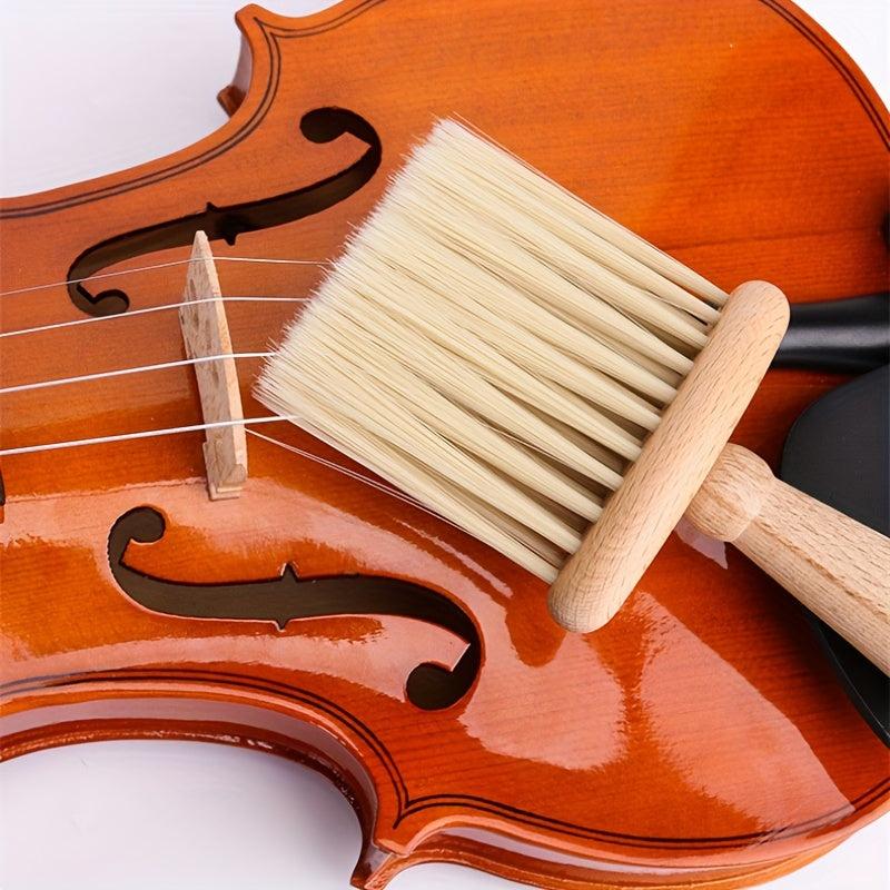 Universal Violin Cleaning Brush - Soft and Effective