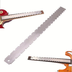 3pcs Guitar Neck Notching Tool String Action Ruler Gauge and Leveling