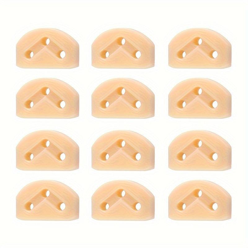 12pcs Guitar String Rollers Guides Locks Nut Block Clamp