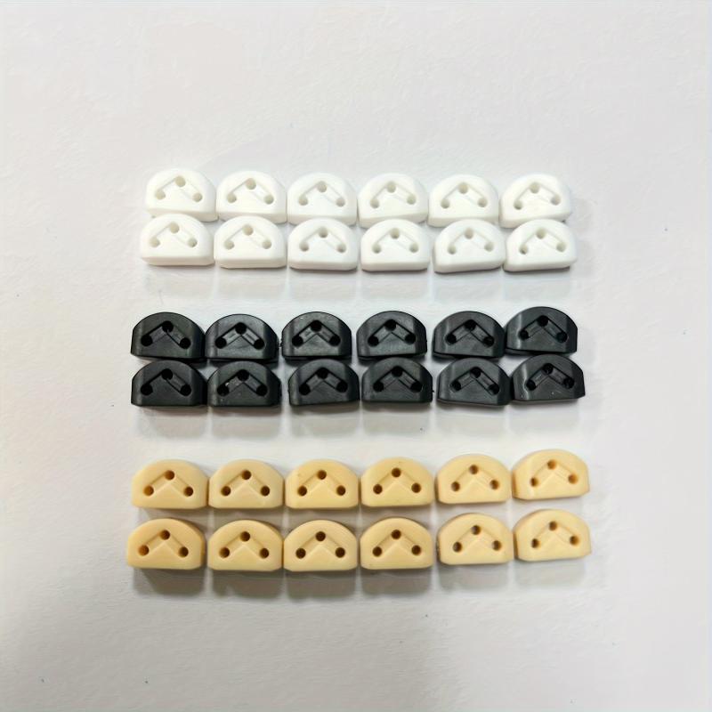 12pcs Guitar String Rollers Guides Locks Nut Block Clamp