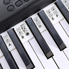 88 Keys Detachable Piano Keyboard Note Label