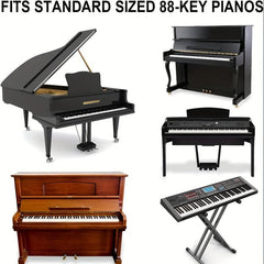 88 Keys Detachable Piano Keyboard Note Label