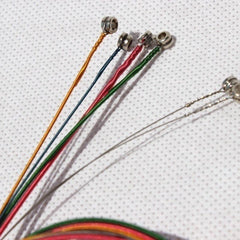 6 Pcs Set Colorful Guitar String For Acoustic Guitar