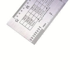 String Action Gauge Steel Ruler Guide Setup Measuring Luthier