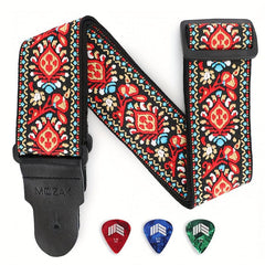 Woven Guitar Strap Custom Guitar Strap Bass Player Gift