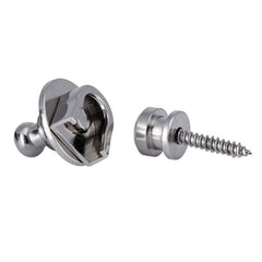 2pcs Guitar Strap Lock Skidproof StrapLock Locking Pegs Pins Metal End Guitarra