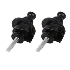 2pcs Guitar Strap Lock Skidproof StrapLock Locking Pegs Pins Metal End Guitarra