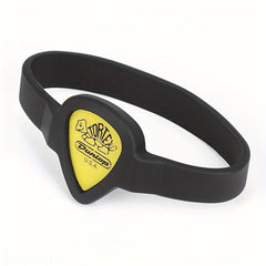 1pc Guitar Pick Sleeve Pick Clip Hand Ring Type Silicone Portable Pick Box