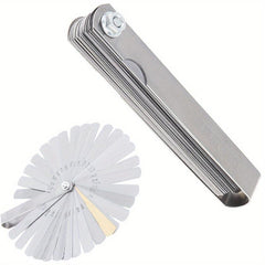 32 Pc Guitar String Height Measuring Ruler Tool Stainless Steel Feeler Gauge